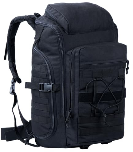 XMILPAX 35L Tactical Backpack Military Rucksack MOLLE Quick-Access Flap EDC Pack for Hiking Camping Travel Work Bugout Emergency