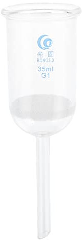 OUNONA Glaswarentrichter 35ml Labortrichter Aus Säurebeständigem Glas Wiederverwendbar Für Chemische Experimente Filtertrichter Für Labor Und Schule Multifunktional