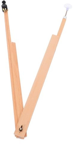 DIYEAH Zeichenzirkel Aus Holz Für Kunst Und Bildung Großer Kreismacher-werkzeug Mit Einstellbarem Radius Bis Zirkel Für Tafelzeichnung Und Holzbearbeitung