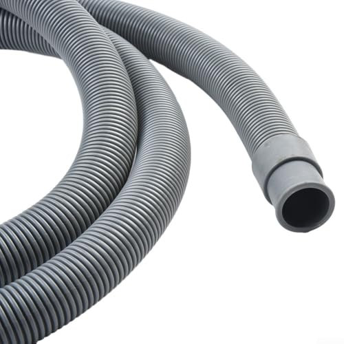 Flexible and Washing Machine Dishwasher Drain Hose Extension Outlet Pipe Prevents Kinking and Squashing (2m)
