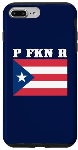 iPhone 7 Plus/8 Plus P FKN R Puerto Rico Fan Spanish Music Funny Meme Urban Slang Case