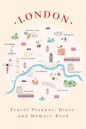 London: Travel Planner, Diary, and Memory Book