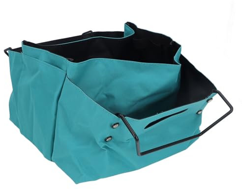 Ladder Tool Bag Oxford Fabric Lining Organizer Storage Pouch with 4 Pockets Design High 20KG Load Capacity for Foldable Telescoping Ladders