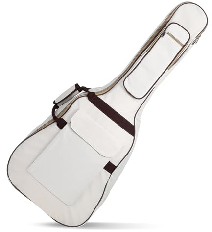 HANABASS Gitarrentasche 40/41 Zoll Mit Wasserdichtem Oxford Gewebe Baumwollpolsterung Schützender Gitarrenkoffer Für Akustikgitarren Aufbewahrungstasche Für Musikinstrumente