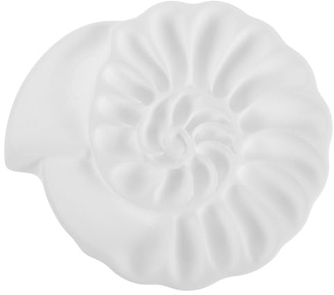 Parliky Tavolozza Plastica per Acquerelli Forma di Ammonite Vassoio Portatile per Mescolare Colori Palette per Pittura per Principianti e Artisti in Classe