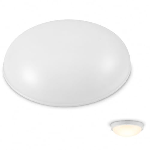 OUNONA Abat-Jour Globe en Acrylique Blanc 18 CM Diamètre Dôme de Remplacement pour Ventilateur de Plafond Abat-Jour Rond pour Chambre et Salon Accessoire Lumineux à Suspendre