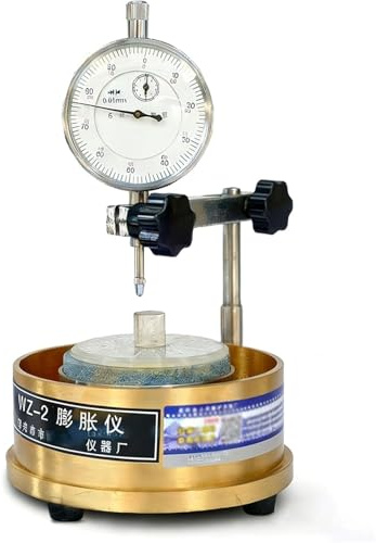 Agitatore con misurino for terreno, for determinare il contenuto di umidità del terreno coeso, misuratore del tasso di rigonfiamento del terreno, altezza 20 mm, misurazione precisa