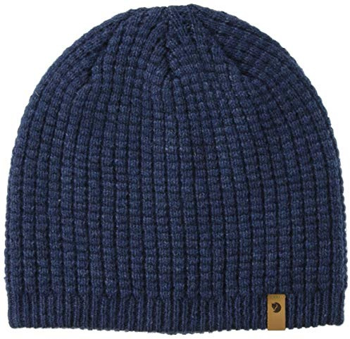 Fjällräven Unisex Struktur Beanie, Navy, Einheitsgröße EU