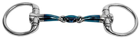 Trust Sweet Iron-Pony eggbut-eliptical-12mm Olivenkopfgebiss Doppelt gebrochen 11,5 cm