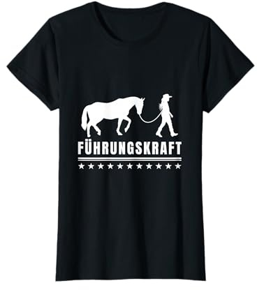 Reitsport Führungskraft Reiterin Pferde Reiten Geschenk T-Shirt