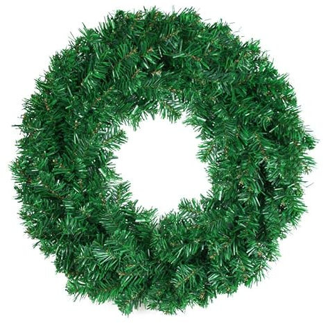 30cm Ghirlanda Natalizia Riutilizzabile Ghirlanda di Natale Decorazione corona Natale per il caminetto Porta d'ingresso Grave Staire Xmas Tree Giardino Giardino Ringraziamento Decorazioni di Natale