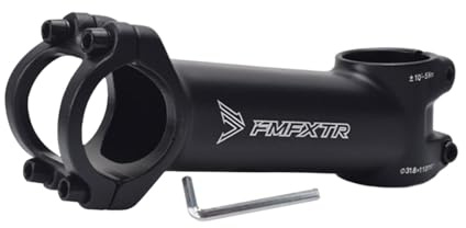 rockible Attacco Manubrio per Bicicletta 31.8mm Attacco Manubrio 28.6mm Attacco Manubrio per Bicicletta Leggero E Resistente Riser per Accessori per Pezzi di R, 10 Gradi 31,8x110 mm