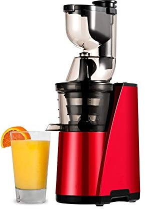 forestalk 150W Commercial Electric Slow Juicer, Masticating Juicer Machine with Quiet Motor,Whole Slow Juicer,Cold Press Juicer Machine