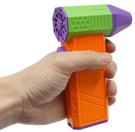 USB-Staubgebläse, 230W Tragbares Staubgebläse für Effektive Reinigung, mit 130.000 RPM leistungsstarkem Blower, Für die tägliche Reinigung, Wartung usw (Lila+Orange+Grün)