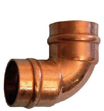 Bag of 2-28mm Solder Ring Elbow (Known as 28mm Copper Fittings/Copper Elbow Also Also Available in 8mm, 10mm, 15mm, 22mm, 28mm, 35mm, 42mm and 54mm)