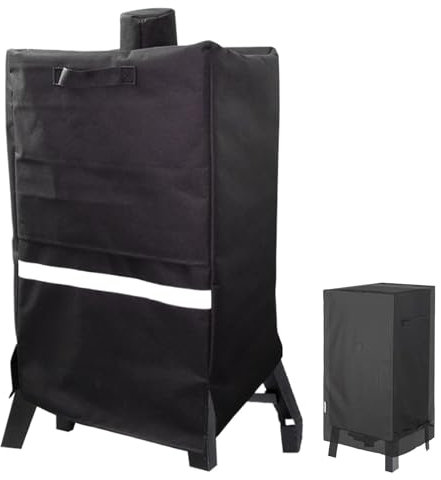 Housse de barbecue verticale pour fumoir - Housse de barbecue multifonction - Couverture verticale pour fumoir d'extérieur - Housse imperméable pour barbecue