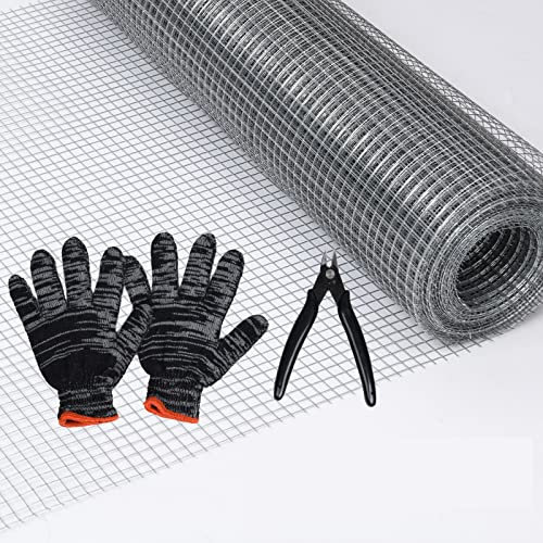 Rodent Mesh Galvanized Chicken Wire Metal Mesh Roll Rat Proof Kit 6Mx30cm