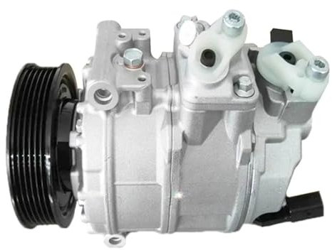 MDFCJHS Compresor de Aire Acondicionado for Coche, Compatible con Audi A3 VW EOS Jetta CC Passat Golf 7 1K0820808AX 1K0820808A