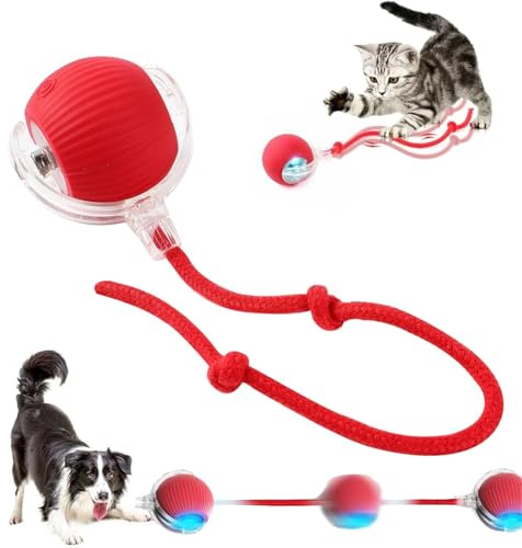 YZZT Giocattolo interattivo per gatto - Palla magica per cane e gatto - Giocattolo interattivo - Palla di gioco mobile per gatti e cani - Per l'interno