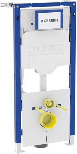 Geberit Duofix WC-Element (2025) mit Sigma UP320 Unterputz-Spülkasten 12cm (6/3 Liter) mit Wandanker und Schallschutz-Set
