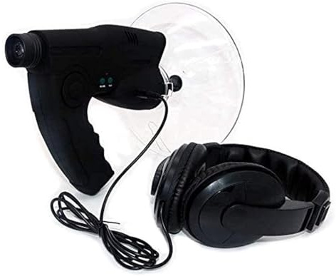 Richtmikrofon Parabolmikrofon, Monokular X8 Bionic Ear Vergrößerung Monokularer Schallverstärker, Bionic Ear Langstrecken-Vogelhörteleskop 100M