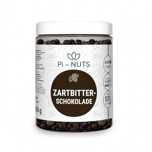Fondue Schokolade – Schokodrops für Schokobrunnen – Kuvertüre – Leicht schmelzende Schokoladen-Drops 600 g (Zartbitter)