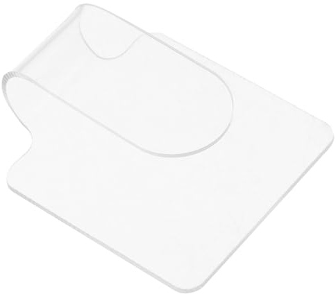 PLAFOPE Palette de Mélange pour Maquillage et Vernis à Ongles en Acrylique Transparent, Multi-usage et Facile à Nettoyer, pour Manucure et Peinture