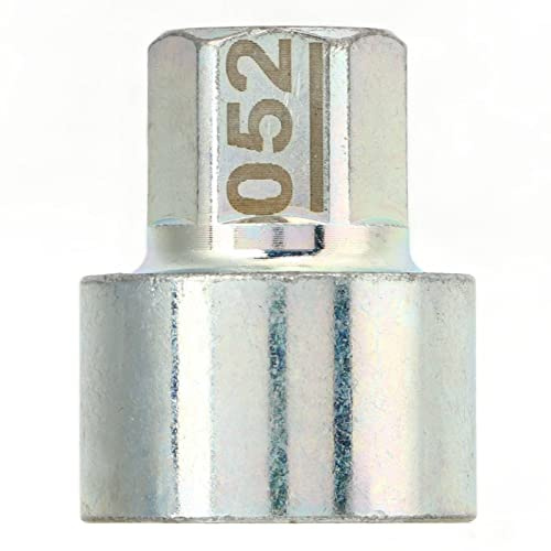Fydun Juego de Llaves de Tuercas Antirrobo, Neumático Rueda Bloqueo Antirrobo Tornillo Orejeta Tuerca Perno Piezas de Automóvil para 1 3 5 6 7 Serie X1 X2 X3 X4 X5 X6 Z4(052)
