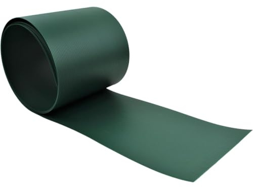 Gartenwelt Riegelsberger PP Sichtschutzstreifen Grün 10 Stück | 2535 × 190 mm | Für Doppelstabmatten | UV-, licht- & witterungsbeständig | Made in Germany