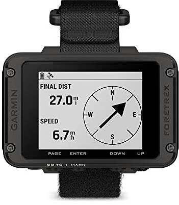 Garmin Foretrex 801, Wrist-Mounted GPS Navigation, Upgraded Multi-Band GNSS, Longer Battery Life
