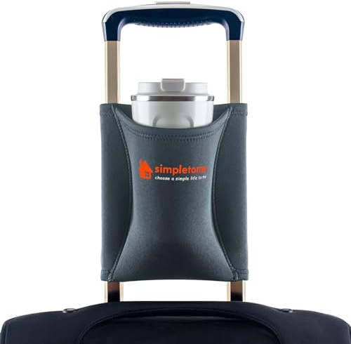 Luggage Cup Holder Handsfree for Travelers Men Women Keep Warm and Clod