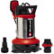 Einhell Bomba de aguas sucias GE-DP 7535 N LL ECO (750 W, hasta Ø 35 mm de tamaño de partículas extrañas, máx. 18.500 L/h de caudal, incl. conector rápido y adaptador universal)