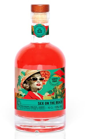 QUAI SUD Cocktail Vodka 15% vol. Sex On The Beach | 70cl | Pêche Cranberry