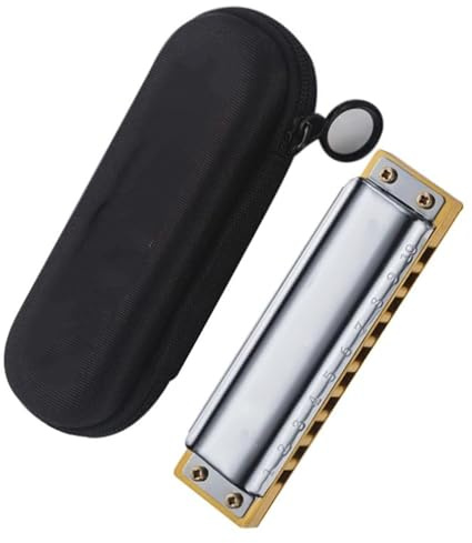 Diatonische Blues-Harfe, professionelles 10-Loch-Mundharmonika-Instrument, einzigartiges Material(G)