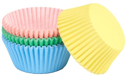300 Stück Muffinförmchen Papier, Mini-Muffinförmchen Cupcake-Becher Muffins Backförmchen Papier-Backförmchen für Backen Dessert Party Geburtstag Hochzeit
