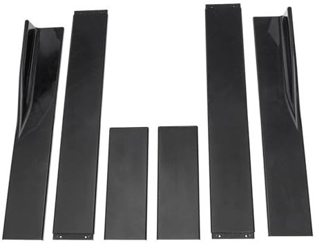 Auto Trittbretter Seitenschweller Universal Für VW Für Passat B7 B8 Limousine Schürze Lip Winglet 78,7 /86,6 Seitenschweller Erweiterung Splitter Kit Autozubehör(2M,A)