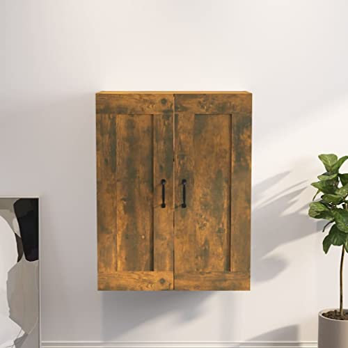 CFODOJ Möbelstück-Hängeschrank Räuchereiche 69,5x32,5x90cm