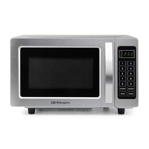 Microondas Orbegozo MI 2580 PR profesional, 25 litros, 1000W, Cavidad interior en acero inoxidable
