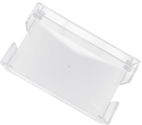 ULTECHNOVO Caja de Pañuelos Rectangular de Acrílico Resistente al Desgaste, Organizador Transparente y Estilizado para Restaurante y Coche