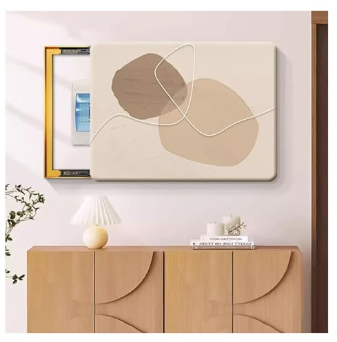 TYYCKJ Tableau décoratif Suspendu pour boîte de Distribution électrique, Moderne et Simple, idéal pour Votre Maison (60 x 45 cm)