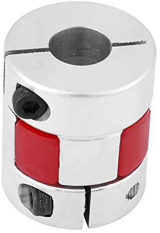 Elprico Albero di accoppiamento Prugna, accoppiatore Albero D25 L30 Accoppiatore accoppiamento Albero Prugna Lega di Alluminio Connect(10mm-12mm)