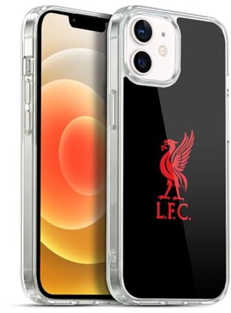 Head Case Designs Offizielle Liverpool Football Club Logo Rot Und Schwarz Liver Bird Soft Gel Handyhülle Hülle kompatibel mit Apple iPhone 12 / iPhone 12 Pro
