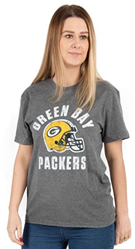 Green Bay T-shirt Dam damer NFL Amerikansk fotbollskol Top XXL