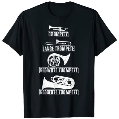 Trompete Musik Orchester Musikliebhaber Geschenk Trompeter T-Shirt