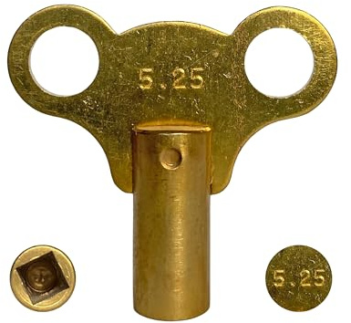 Radiator Bleed Key - 9 Sizes to Choose from - 5.25mm / 5.25 mm