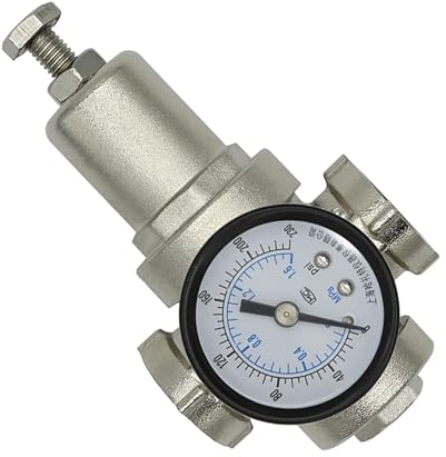Druckminderer Wasser Messing-Wasserdruckminderventil, Reduzierregler 1/2