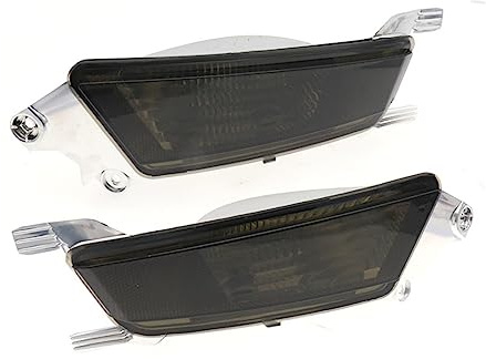 Generisch Rücklichter Für Range Für Rover Für Evoque 2012-2018 Auto Links/Rechts Hinten Stoßstange Reflektor Nebel Lampe Für Mit Birne Bremse Nebel Licht Blinker(Schwarz,A Pair)