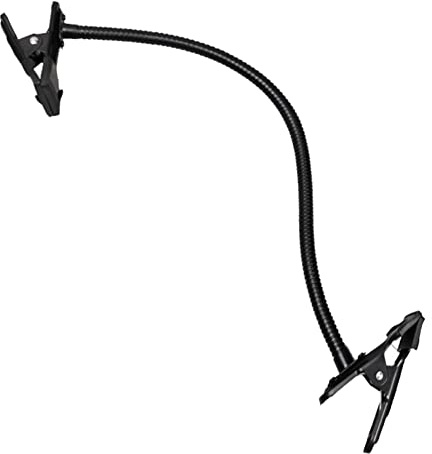 Solimery Soporte de Fondo C Abrazadera Clip CáMara Accesorios de Estudio FotográFico Soporte de Luz Brazo Flexible Reflector Foto Camara Doble Cabeza