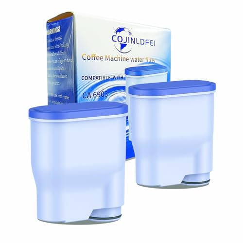 COJINLDFEI Coffee Machine Filters Compatible with Philips AquaClean Filter 3200/4300/1200/5400-CA6903/10/00/01/22/47 (2 Pack)