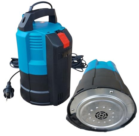 PAG Turbo GmbH® - flachsaugende Tauchpumpe Schwimmbadpumpe Poolpumpe IPC550-6000L/h mit Automatik